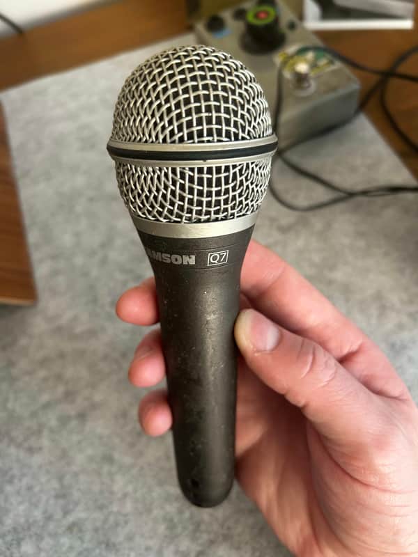Samson Q7 Professional Supercardioid Dynamic Mic 2010s - Grey image 1