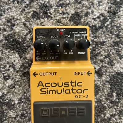 Boss Roland AC-2 Acoustic Simulator Emulator Guitar Effect Pedal image 2