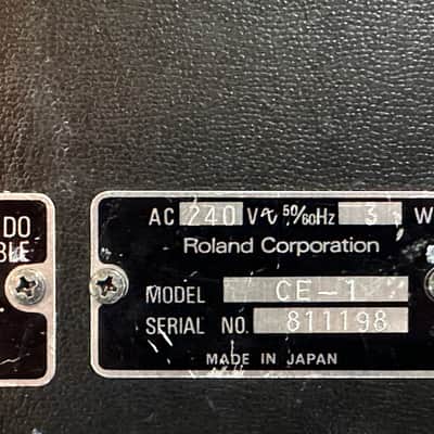 Boss CE-1 Chorus Ensemble 1979 - 240v image 5