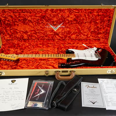 Fender Masterbuilt Private Collection Dennis Galuszka HAR Stratocaster 2017 - Black image 11