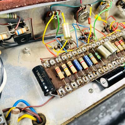 Vox AC100 MKI Amplifier Head 1965 - Black image 17