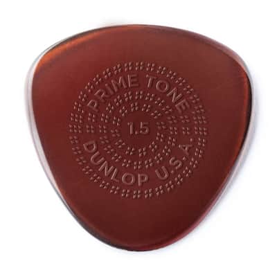 Dunlop 514P1.5 Primetone® Semi Round Guitar Picks -- Three Picks image 2