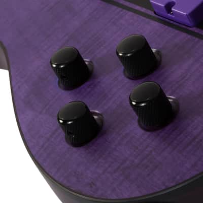 Schecter C-4 GT Bass LH Satin Trans Purple image 7