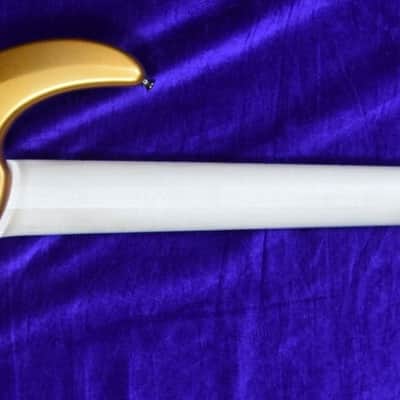 Dingwall NG-3 5 String LEFTY, Matte Gold Metallic / Maple *In Stock! image 6