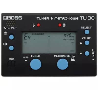 2019: Boss TU-30- Tuner & Metronome (Authorized Boss Dealer) image 1