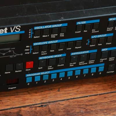 Sequential Prophet VS Rackmount 8-Voice Polyphonic Synthesizer 1986 - 1987 - Black image 5