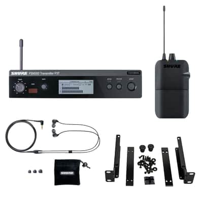 Shure PSM 300 Stereo Personal Monitor System with SE112 Earphones (B-Stock) image 1