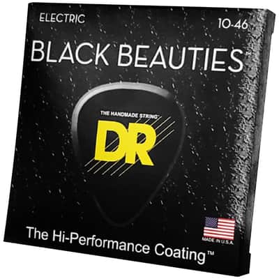Black Beauties Medium 10-46 DR Strings image 1