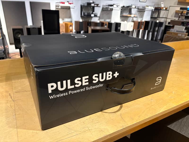 Bluesound Pulse Sub+ in White w/ Box & Accessories - Open Box + Full Warranty!