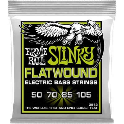 Ernie Ball 2812 Slinky flatwound 50-105 image 1