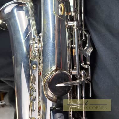 NO TARIFFS - Vintage Yamaha YAS-62S Silver Alto Saxophone Purple Logo image 9