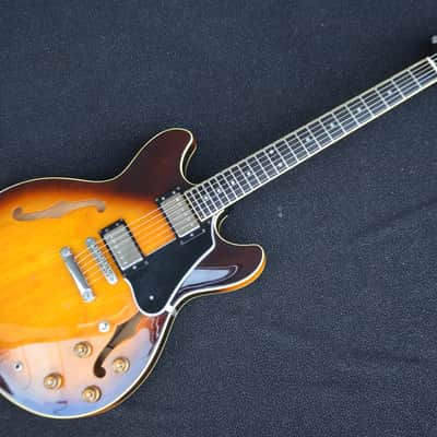 Ibanez AS100 rare real Vintage ES-335 style semi-hollow made in Japan 1980*sounds/plays/looks really GREAT! 46 years old and still in very good condition! Has the original legendary SUPER 58 PAF pickups*original hard case is included! image 2