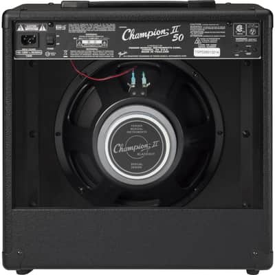 Fender Champion II 50-watt 1 x 12-inch Combo Amplifier - Blackout image 3