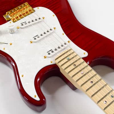 Fender STR RK Richie Kotzen Signature Stratocaster MIJ - See Thru Red image 6