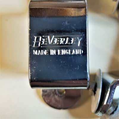 Beverley Drums Floor Tom Leg Brackets Chrome image 2