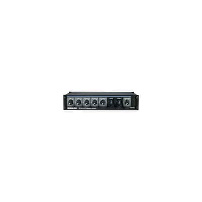 Shure SCM262 Stereo Microphone Mixer with 2 XLR Mic Inputs, Stereo 1/4 Outputs, Stereo RCA Outputs, 12 V Phantom Power image 3