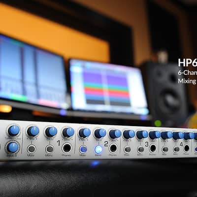 PreSonus HP60 - Rack Mount 6-Channel Headphone Mixing System - HP60 - 125086 - 673454000690 image 2