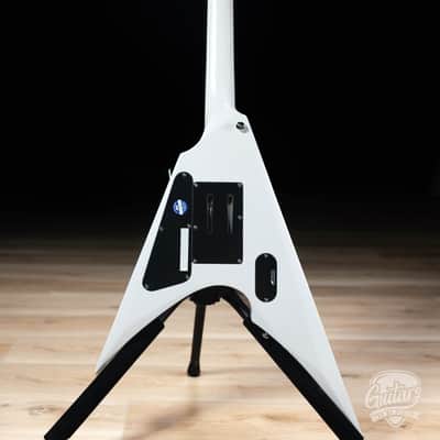 ESP LTD Arrow-1000 Fishman Fluence Floyd Rose Guitar – Pearl White image 7