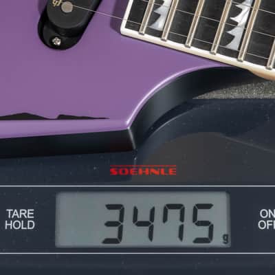 ESP Alexi Ripped Sawtooth - Purple Fade Satin w/ Ripped Pinstripes - Original Series image 13