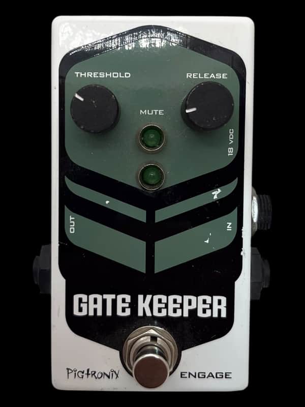 Pigtronix Gate Keeper Noise Gate 2010s - White X7473 image 1