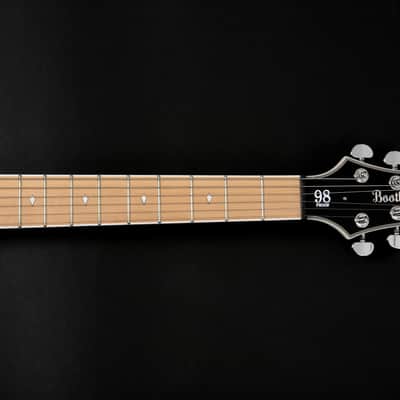 BootLegger Guitar Single Barrel Brown Red Black Burst Custom Case & Flask P90 & Single Coil image 12