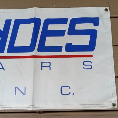 Vintage Circa 1980's/1990's Fernandes Guitar Dealer Music Store Advertising Banner! Rare, Original Display Sign! image 4