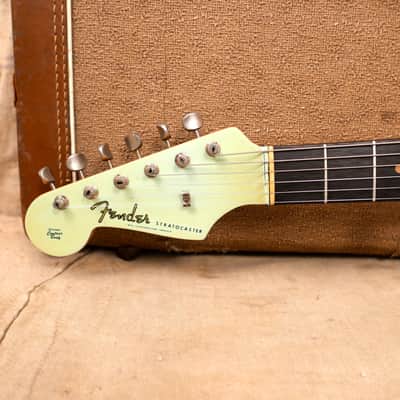 Fender Stratocaster Lefty 1961 - Surf Green - Refin image 11