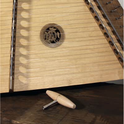 Roosebeck DH10-9W | SINGLE STRUNG 10/9 HAMMERED DULCIMER WITH HAMMERS - WALNUT. New with Full Warranty! image 8