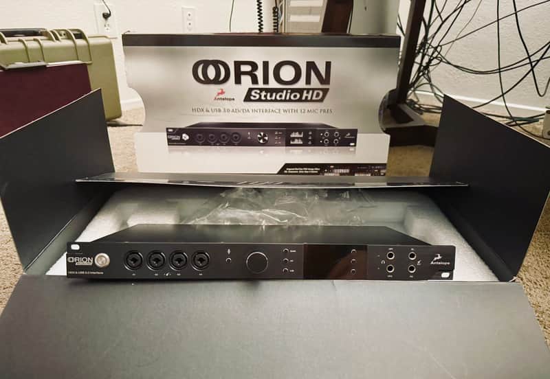 Antelope Audio Orion Studio HD USB 3.0 / Pro Tools HDX Audio Interface 2010s Black image 1