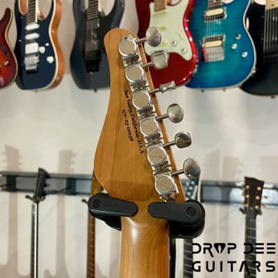 Schecter Custom Shop PT Wembley Studio Electric Guitar w/ Case-Sonic Blue Aged Nitro image 15