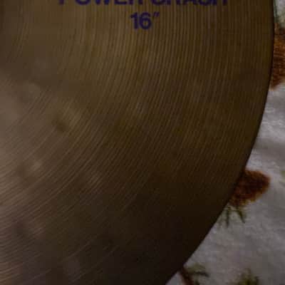 Paiste 400 Series/ Power Crash 1986-1992 - B8- Bronze image 4