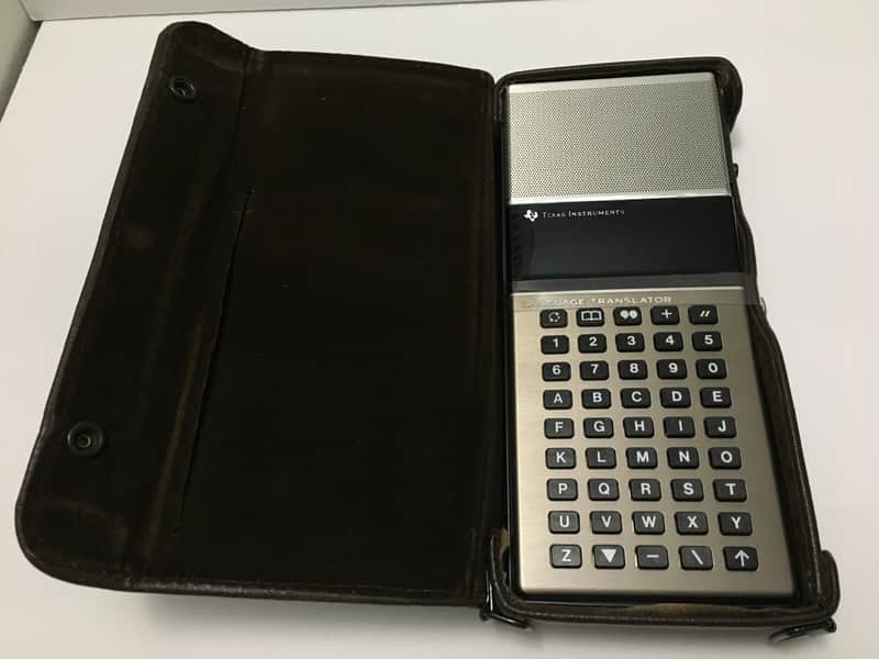 Texas Instruments Language Translator 1979 Robot Voice Computer