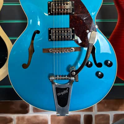 Gretsch G2420T Streamliner Riviera Blue Semi-Hollow 2020 Guitar image 3