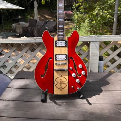 Firefly FF338, $200 David Allen P51 Humbuckers, pro locking tuners image 2