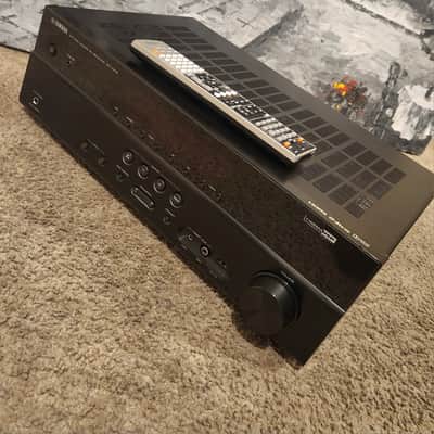 Yamaha Yamaha RX V375 AV Receiver Black 90s - Black metal case image 5