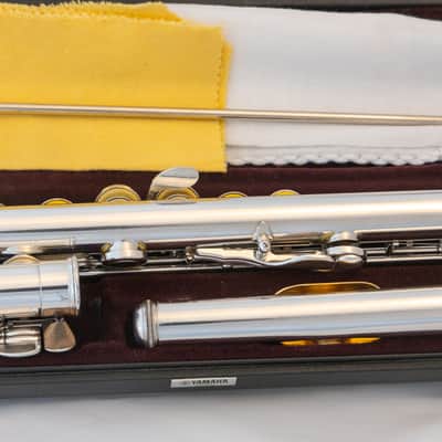 Yamaha YFL-371 Allegro Intermediate Flute *Silver Headjoint *Low-B *Split-E *Made in Japan *Cleaned & Serviced image 13