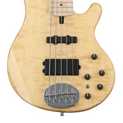 Lakland Skyline 55-02 Deluxe 5-string Bass Guitar - Natural with Maple Fingerboard image 1