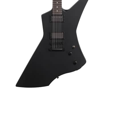 ESP LTD James Hetfield Snakebyte Electric Guitar with Case Satin Black image 3