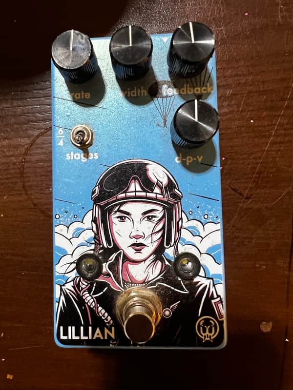 Walrus Audio Lillian Multi-Stage Analog Phaser 2018 - Present - Blue image 1