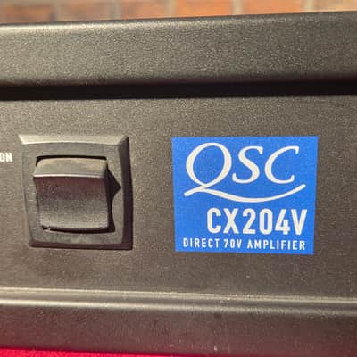 QSC CX204 4-Channel Power Amplifier #2 image 2