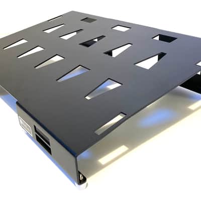 Large Rolling Pedalboard Aluminum Alloy pedalboard with wheels and case image 13