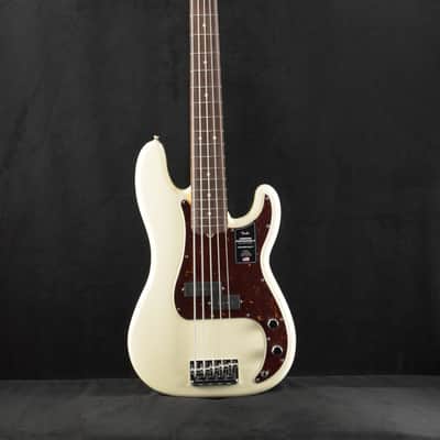 Fender American Professional II Precision Bass V Rosewood Fingerboard Olympic White image 2