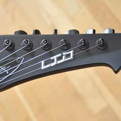ESP LTD Snakebyte BLKS Black Satin / James Hetfield (Metallica) Signature / Explorer Type / CI25100637 image 8