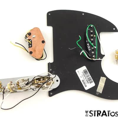 LEFTY Fender Player II Tele LOADED PICKGUARD, Pickups Plate Knobs Alnico, Black image 2