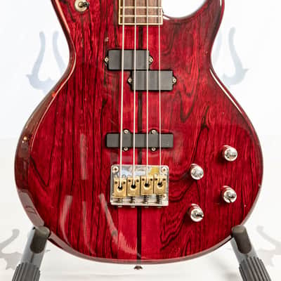 Daion Mark X-B2 Wine Red (Tinted Red), Neck Through (1983) w/ Hardshell Case image 3