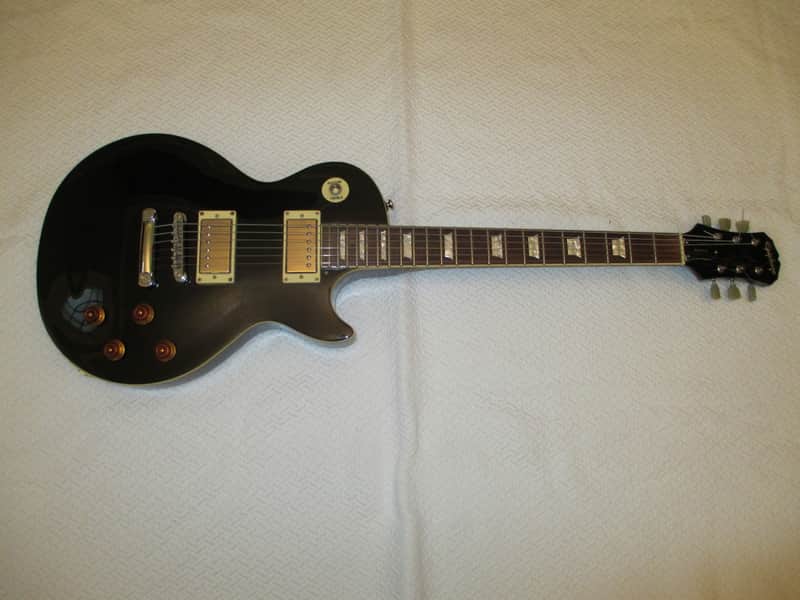 Epiphone/Gibson Les Paul 2001 Black Quality Korean not China image 1
