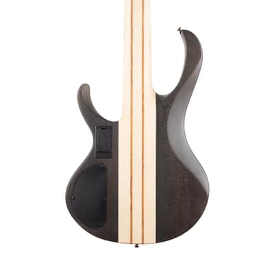 Ibanez BTB605TGF BTB Standard 5-String Electric Bass - Transparent Gray Flat image 3