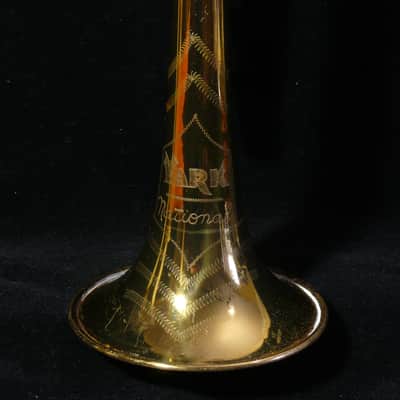 York National Cornet Cool Horn Serviced and ready to play Jazz Mouthpiece case image 4