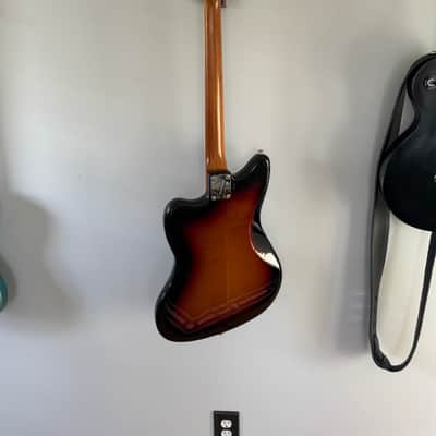 Upgraded Fender CME Exclusive Player Jazzmaster 2020 - 2023 - 3-Color Sunburst / Black image 5