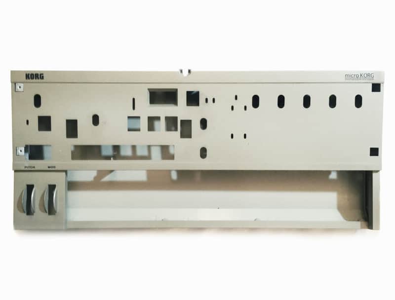 KORG MicroKorg Original Frame - Plastic Case- Top and Bottom image 1